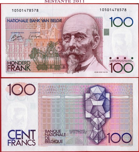 BELGIUM 10 FRANCS 1978 Sign on front only P 140 (1) UNC free shipping from 100$ - Afbeelding 1 van 4