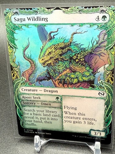 Magic The Gathering - Tarkir Dragonstorm Collector Cards Showcase **FOIL** - Picture 7 of 12