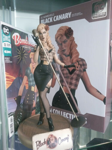 DC COVER GIRLS BLACK CANARY STATUE 1/7 SCALE BRAND NEW LOW DC COVER GIRLS BLACK CANARY STATUE 1/7 SCALE BRAND NEW LOW