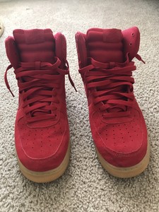 air force 1 gym red suede