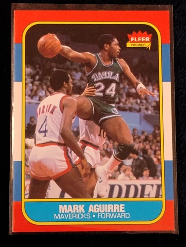 1986-87 Fleer - Mark Aguirre #3