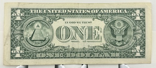 1953 24th September Dollar 1953 24 Sept Birthday Fancy Serial Number Dollar - Picture 3 of 3