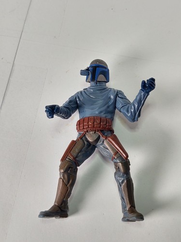 Jango Fett Action Figure 3.5" 2002 Star Wars Hasbro No Backpack - Foto 1 di 5