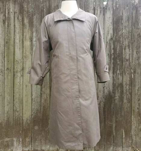 London Fog Overcoat Womens 8 Petite 