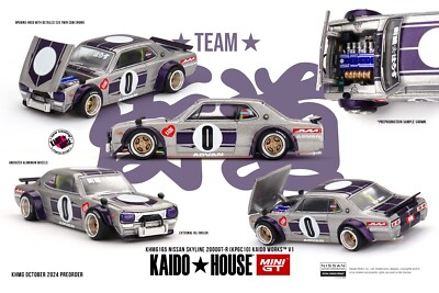 KAIDO HOUSE 2000GT-R ハコスカ BLKLTD BLKLTD HAKOSUKA! Nissan Skyline 2000GT-R Kaido Works Black