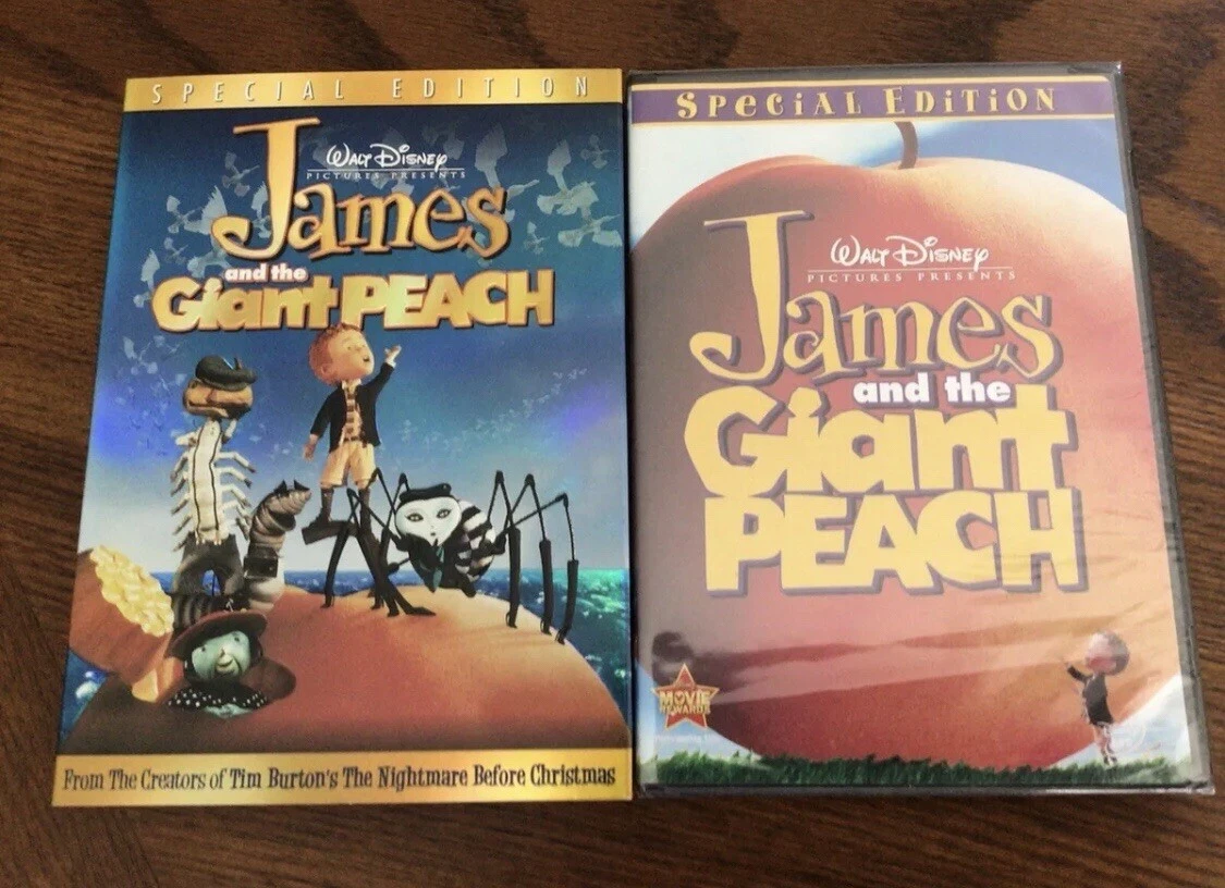 Special Edition James and the Giant Peach G Rated DVDs & Blu-ray