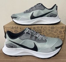 NIKE PEGASUS TRAIL 3 DUSTY SAGE BLACK SMOKE GREY SIZE UK10.5, EU45.5, DV3035-001