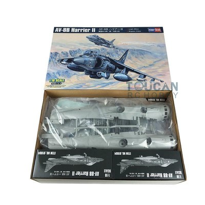 1/18 Scale Hobby Boss AV-8B Harrier II Fighter Military Warcraft