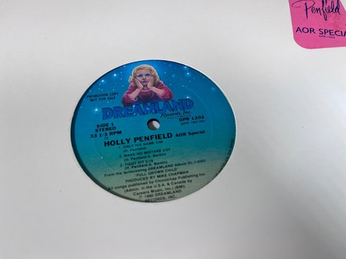 Holly Penfield Only His Name Dreamland AOR Special Stereo 33 1/3 RPM DPR 1202 - Picture 2 of 6