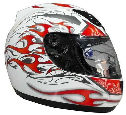 Casco integrale da per moto stradale omologato CE con omologazione europea  C.E. | eBay