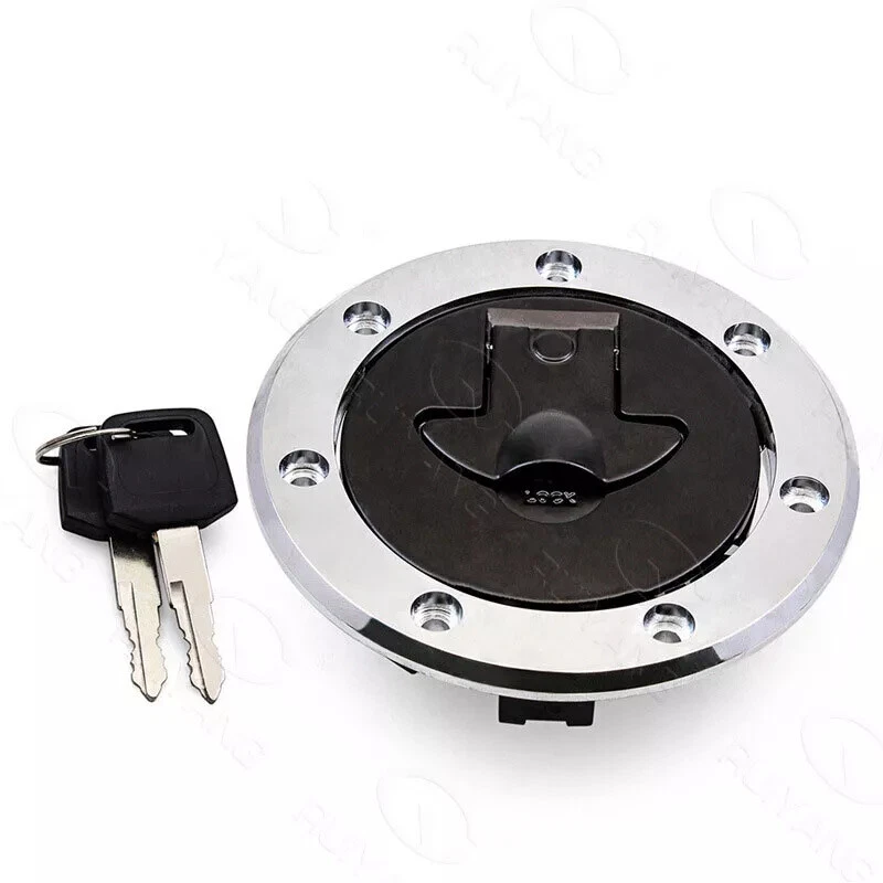 Juego de bloqueo de tapa de gas combustible interruptor de encendido para Kawasaki Ninja ZX6R ZX7R ZX9R ZZR600 Foto 3 de 4