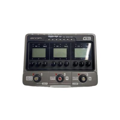 ギター ZOOM G3 Guitar Effects & Amp Simulator Amazon.com: ZOOM Effects Guitar Amp Simulator G3 Version 2.0