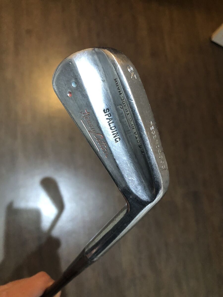 Vintage Spalding Henry Cotton 2 Iron Steel Shaft Vintage Spalding Henry Cotton 2 Iron Steel Shaft