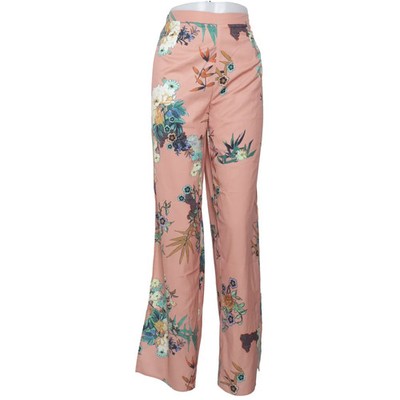 RD Style, Palazzohose, Größe: M, Pink/Mehrfarbig, Polyester, Blumen, Damen #oLk