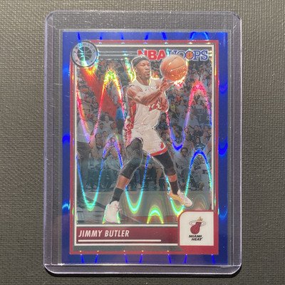 Panini 2023-24 NBA Hoops Premium Stock Jimmy Butler Blue Prizm #169 29/99 Heat