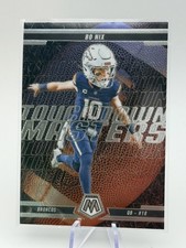 BO NIX - 2025 Panini Mosaic INSERT  - Touchdown Masters #1 - DENVER BRONCOS