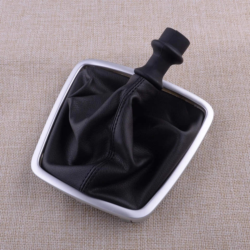 6Speed Gear Stick Shift Knob W/Gaiter Boot Fit For Renault Laguna MK3 07-14 - Image 2 of 4