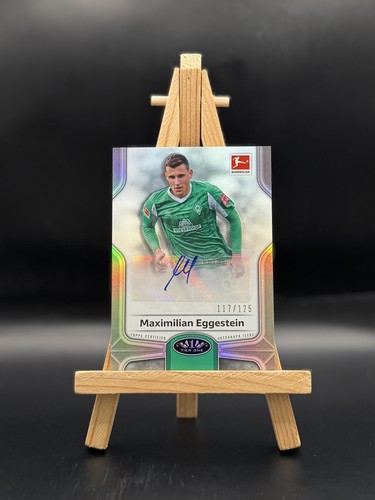2020-21 Topps Tier One Bundesliga Maximilian Eggestein 117/125 Auto SP #BO-ME