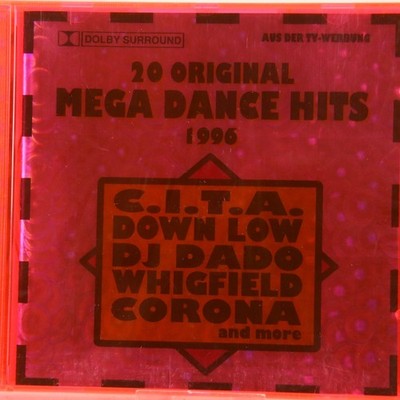 Music Musik Album CD 20 Original Mega Dance Hits 1996 NEU