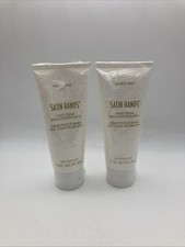 Set Of 2 Mary Kay Satin Hands Hand Cream with Sunscreen SPF 4, SEALED, 3oz