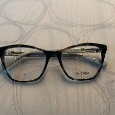 Nine West Women s Gray Full Rim Plastic Eyegl...