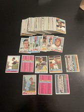 1976 Topps/Topps Traded Starter Set 197/704  Vada Pinson Tommy John +