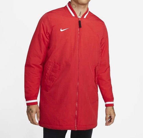 Nike Baseball Stock Dugout Jacke Mantel Rot DC8335-657 Herren Größe XL - Bild 2 von 12
