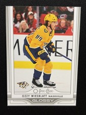 25-26 UD Series 2 Hockey Rookie O-Pee-Chee Glossy OG-38 Izzy Wiesblatt