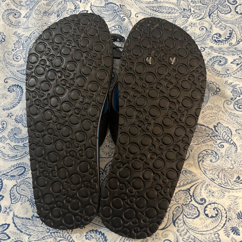 OP Sandals Sz 4 Blue black NWT - Picture 2 of 10