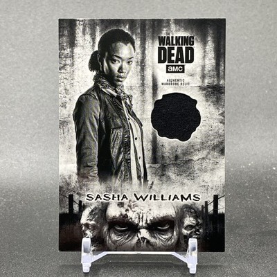 2018 AMC The Walking Dead Sasha Williams Authentic Relic #2/5