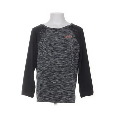 Miss Fiori Active, Trainingsshirt, Größe: 152, Grau/Schwarz #RE2