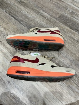 Nike Air Max 1 x CLOT 2021 Kiss Of Death Pre-owned DD1870-100 Size 10.5