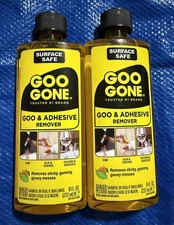 Goo Gone Goo And Adhesive Remover 8 fl oz Lot of 2