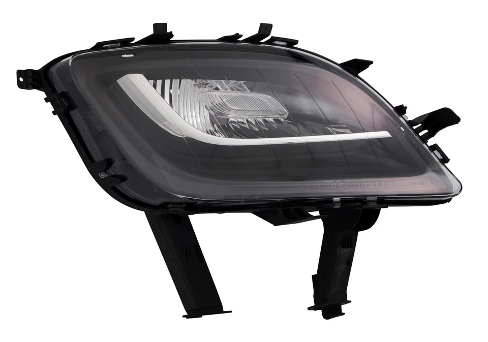 Kit Frecce Anteriori per Opel Astra J 09- Nero Frecce Senza Fendinebbia - Immagine 2 di 4