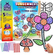 PURPLE LADYBUG Sungemmers Window Diamond Art Suncatcher Kits   Kids Easter...