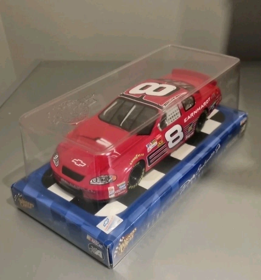 2002 New Winners Circle Dale Earnhardt Jr #8 NASCAR 1:24 Scale Die Cast Red Car - Image 4 of 4