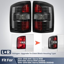 Upgrade Black Halogen Tail Light For 2014-201...