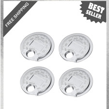 Car Spark Plug Gap Tool Zinc Alloy 4 Pack Scaled From 0.020 To 0.100 Inches