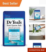 Pure Epsom Salt, Restorative Minerals with Magnesium, Potassium  Zinc, 3 lbs