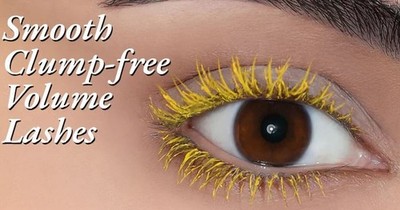 3INA The Color Mascara - 137 - Yellow (Made In Italy)