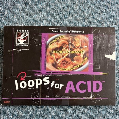 Sonic Foundry Loops for ACID Paul Black Whiskey Cigarettes & Gumbo CD-Rom AR004