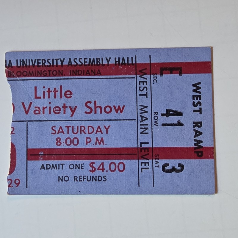 Jackson 5 Indiana University Assembly Hall Little Variety Show April 29, 1972