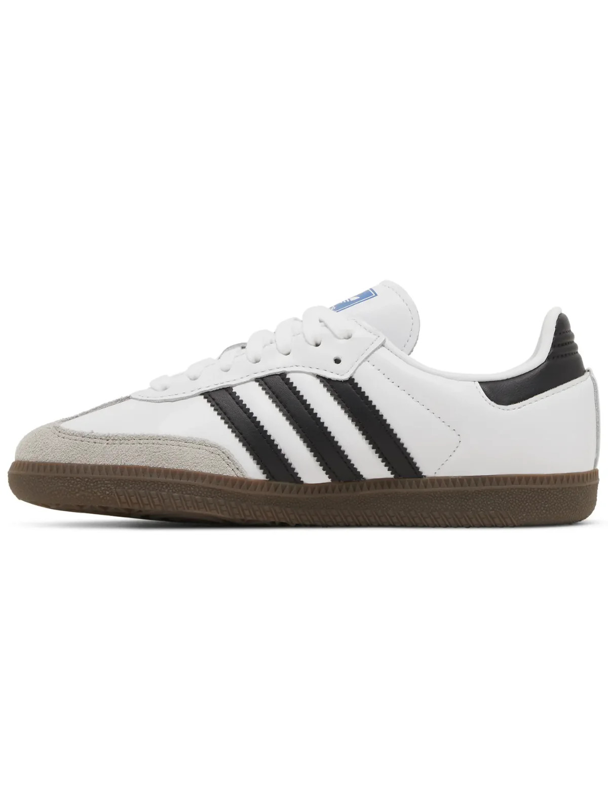 Adidas Originals Women's Samba OG Sneakers, White / Clear / Granite, IG9030
