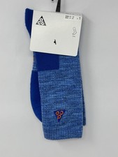 Nike ACG Everyday Cushioned Crew Socks Blue FB3341 412 Mens Size 8-12