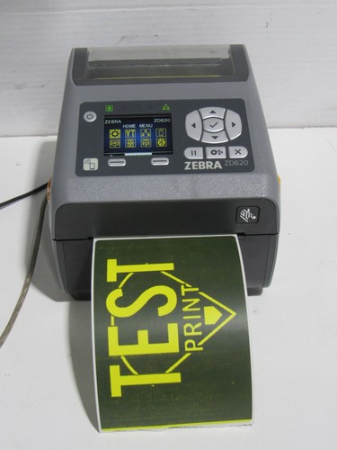 Zebra ZD620 Direct Thermal Label Printer ZD62142-D01L0640 w/ 18371 in Printed - 第 1/17 張圖片