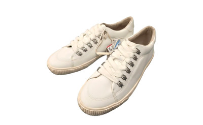 Zara Girls Little Kids Z3A Bamba White Superstar Shoes with Star Accents 5 M