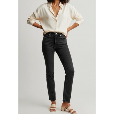 NWT SÉZANE Brut Sexy Jeans, Middle Grey, FR32/US0