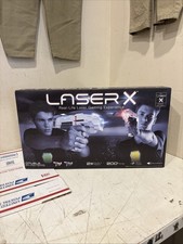 Laser X Double Blasters Gaming Tower 2 Player Laser Tag Set New In Box