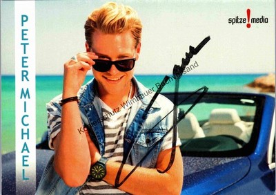 Original Autogramm Peter Michael /// Autograph signiert signed signee Mic 326551