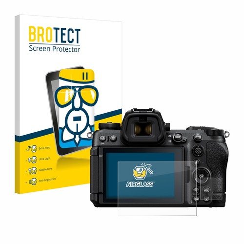 Nandu ZenGlass Pellicola Protettiva In Vetro Compatibile Nikon Z6 – Protezione Schermo 9H, Anti Graffio, Made In Germany